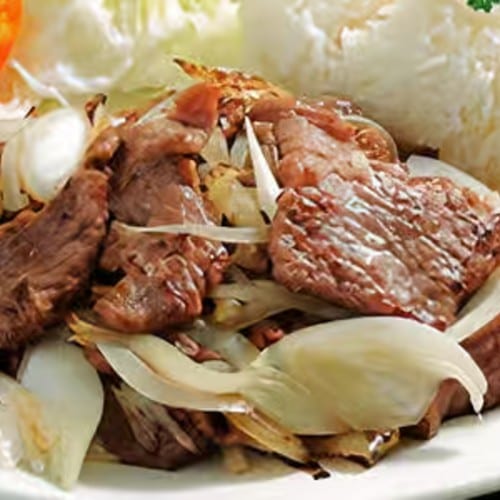 M13 Sauteed Beef with Rice.
