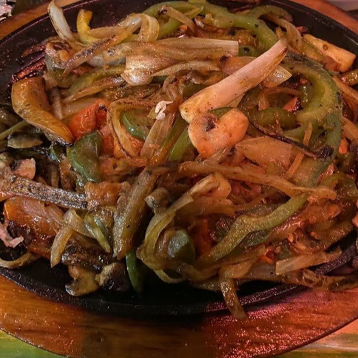 Vegetarian Fajitas.