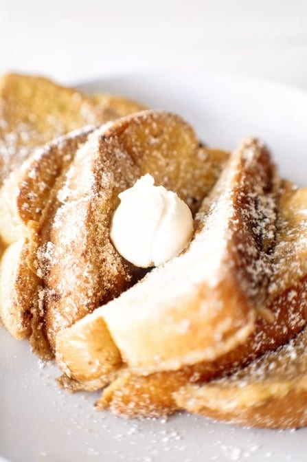 Traditional French Toast.