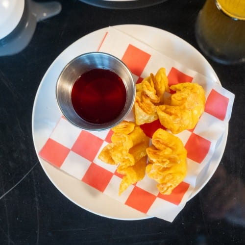 A1. Crab Rangoon (4pc).