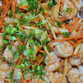 Shrimp Szechwan Style