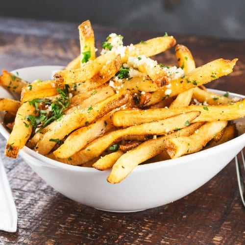 Truffle Fries:.
