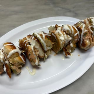 Garlic Knot Chicken Slider