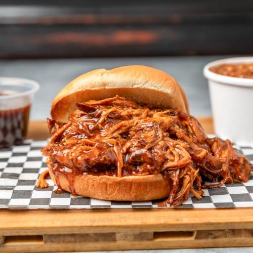BBQ Pulled Pork.
