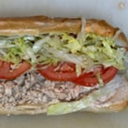 Chicken Cheese Steak Hoagie (Large 11").