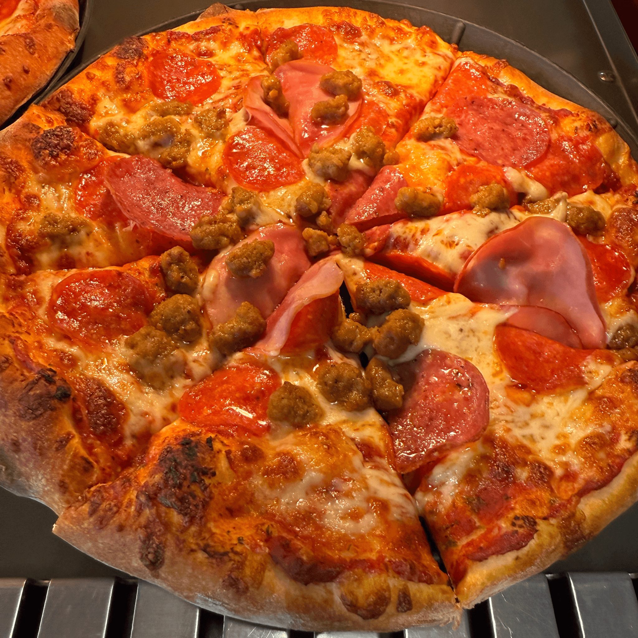 Meat Pizza.