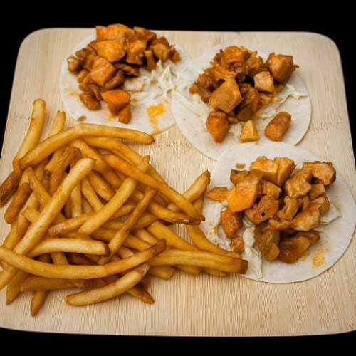 Buffalo Chicken Tacos.