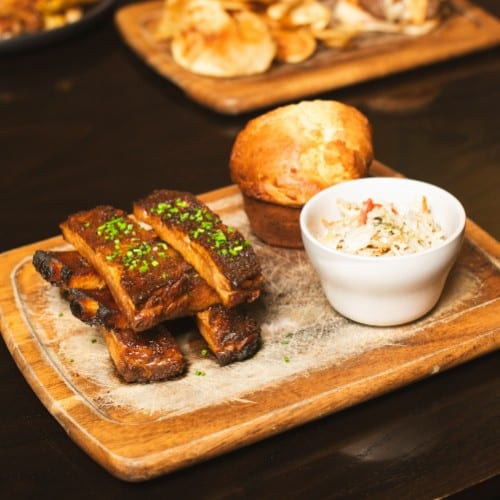 1/2 Rack St . Louis Ribs.