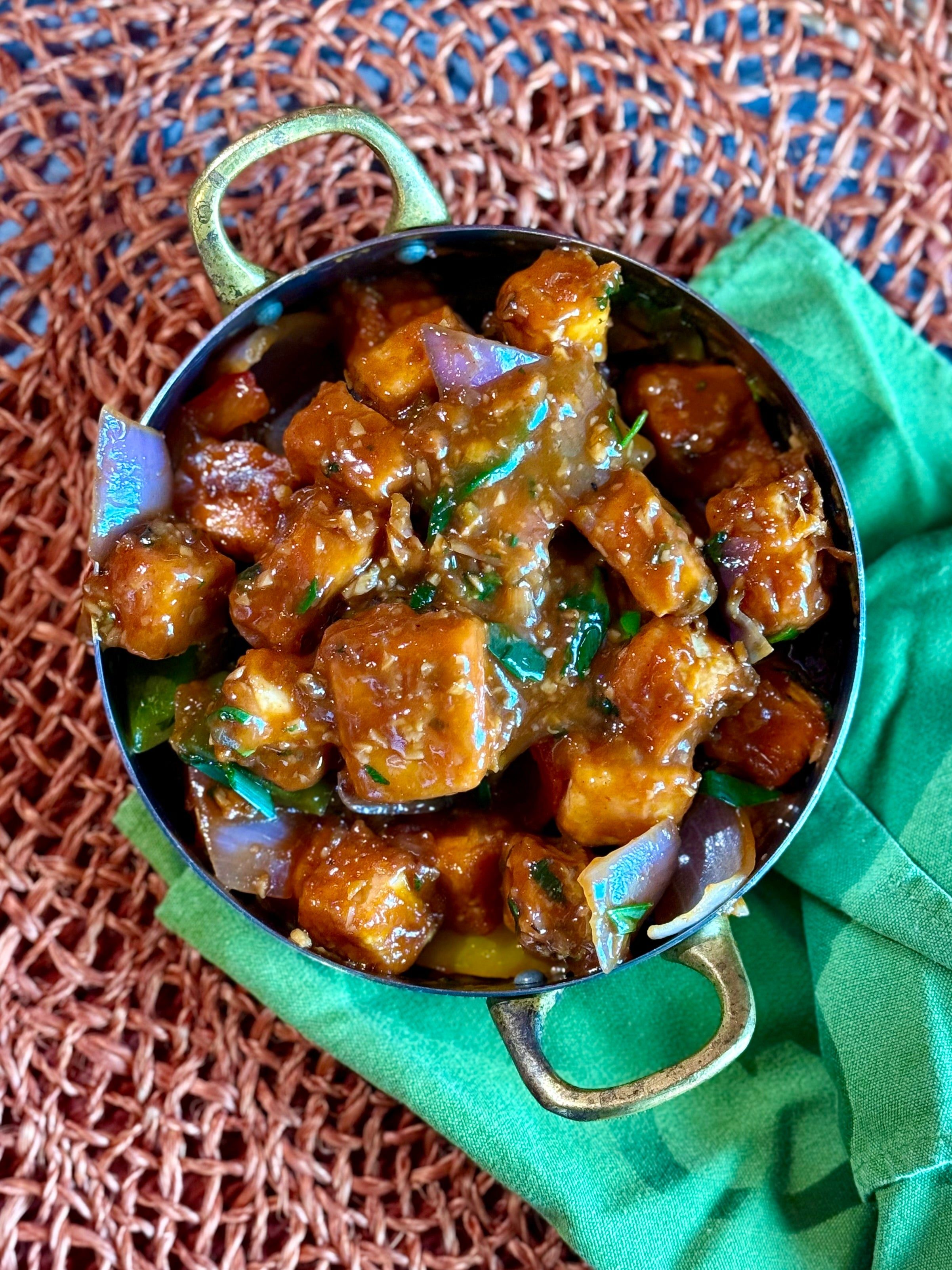 Chili Paneer.