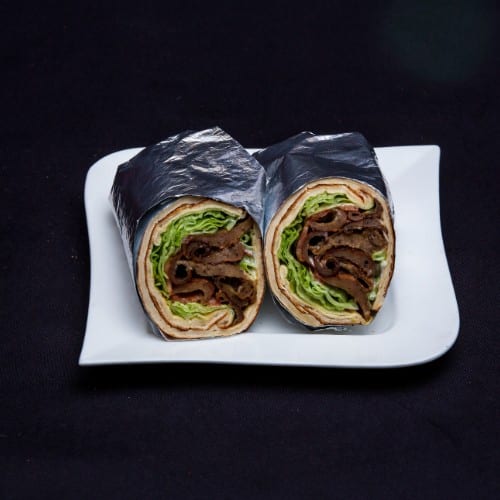 Lamb Kabob Wrap.