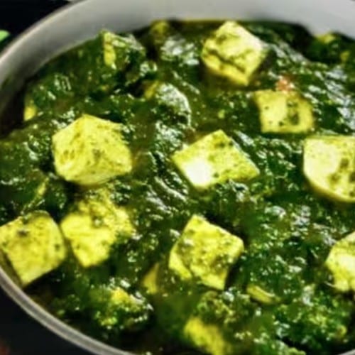 Saag Paneer.