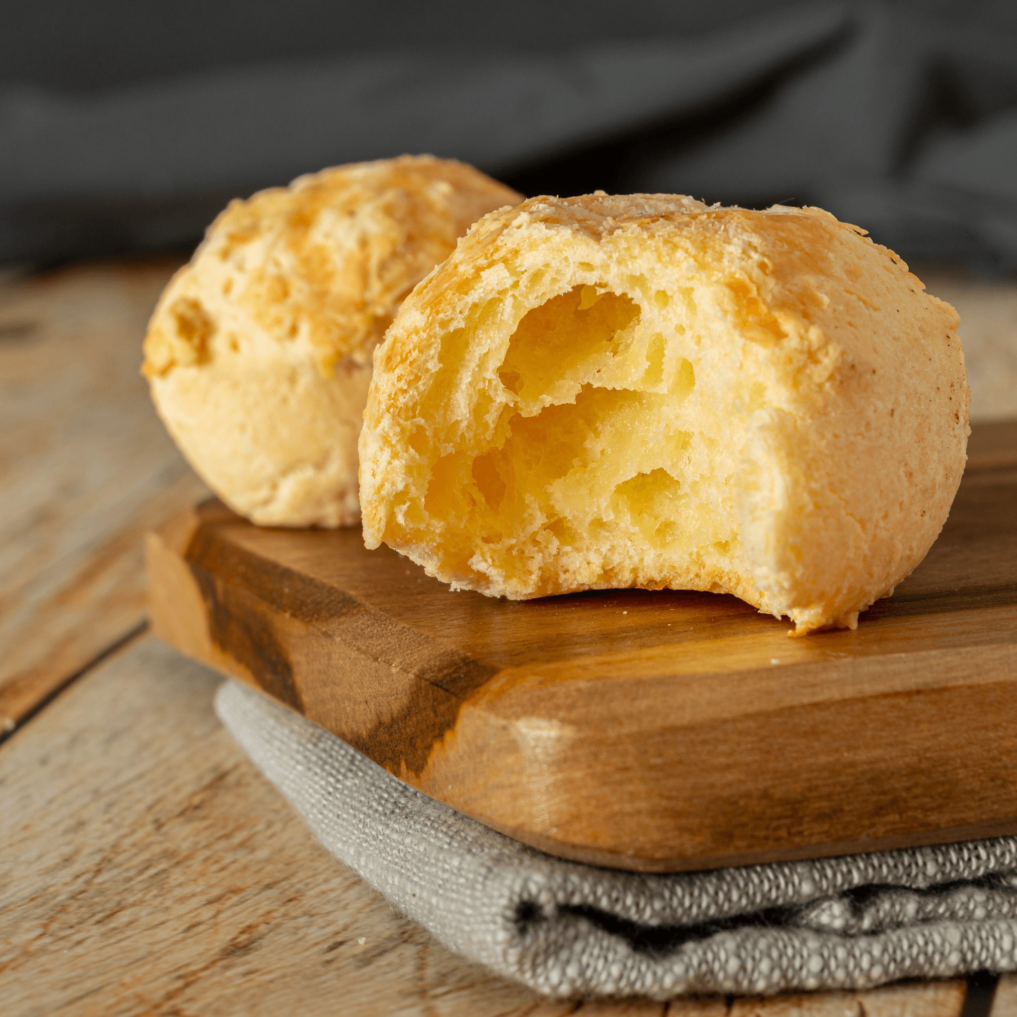 Pao De Queijo (Brazilian Cheese Bread).