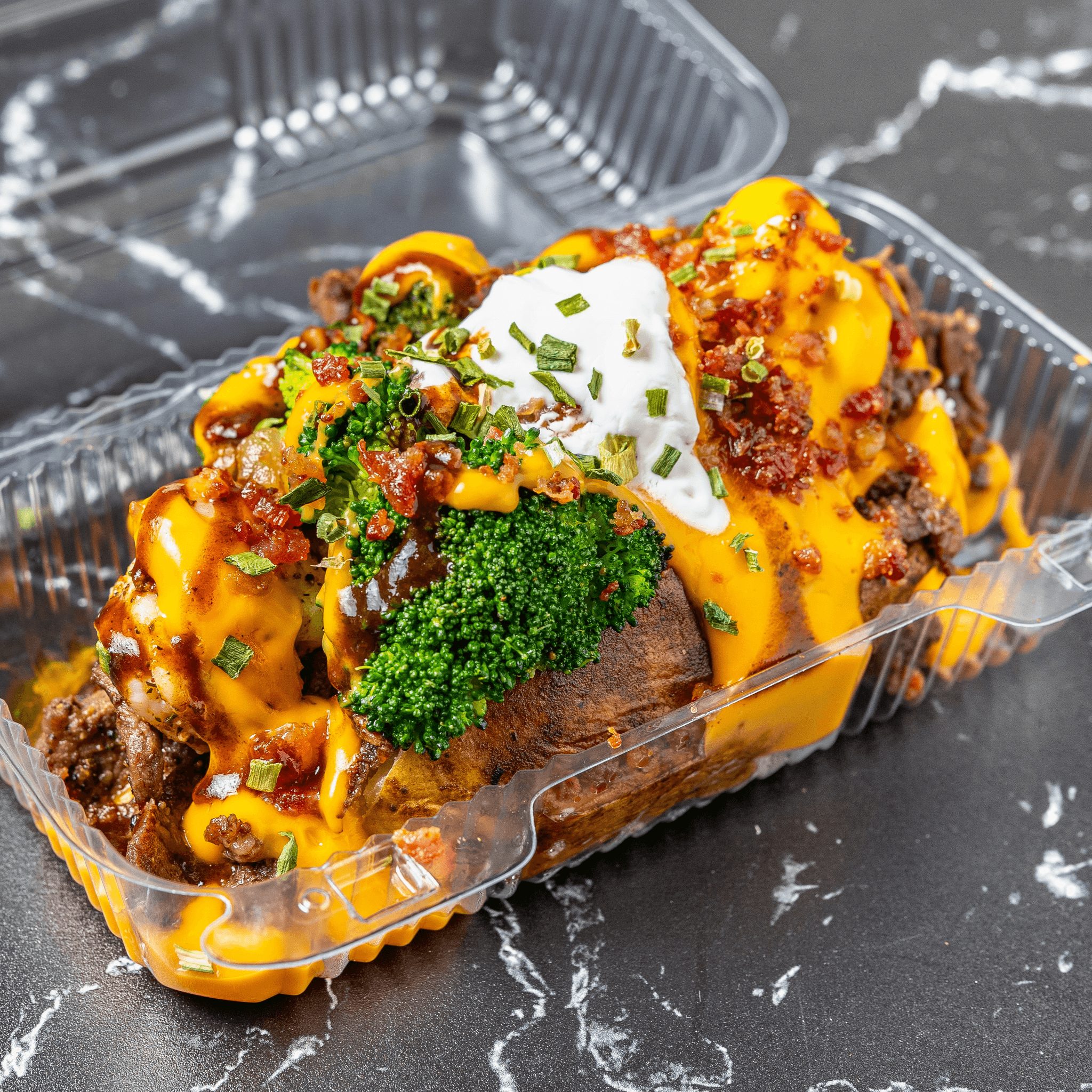 Surf & Turf - Grilled Steak Cuts, Jumbo Shrimp.