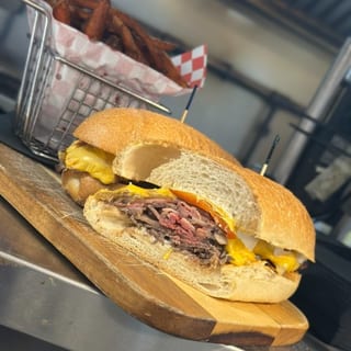 Prime Rib Cheesesteak