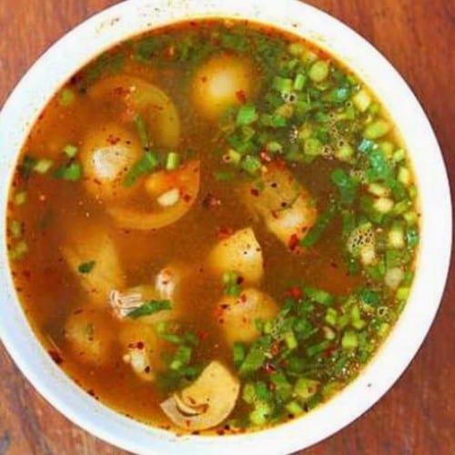 Hot & Sour Soup.