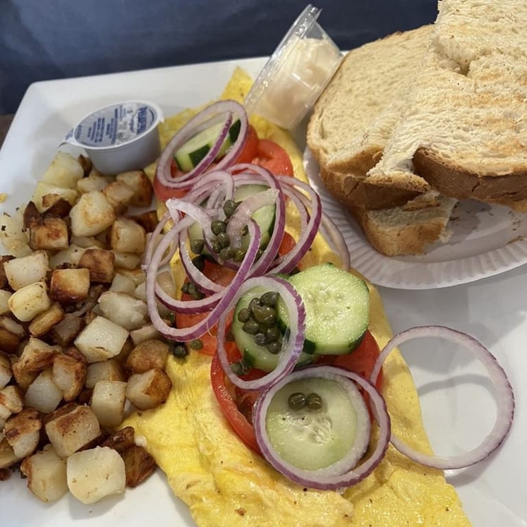 Smoked Salmon Omelet