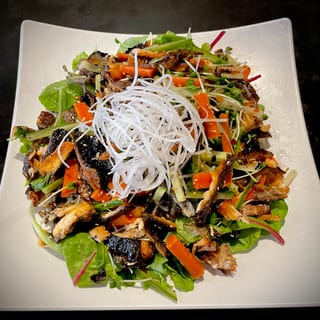 49. Salmon Skin Salad