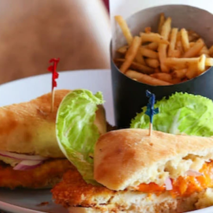 Buffalo chicken sandwich.