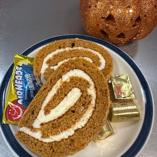 Pumpkin Roll Dessert