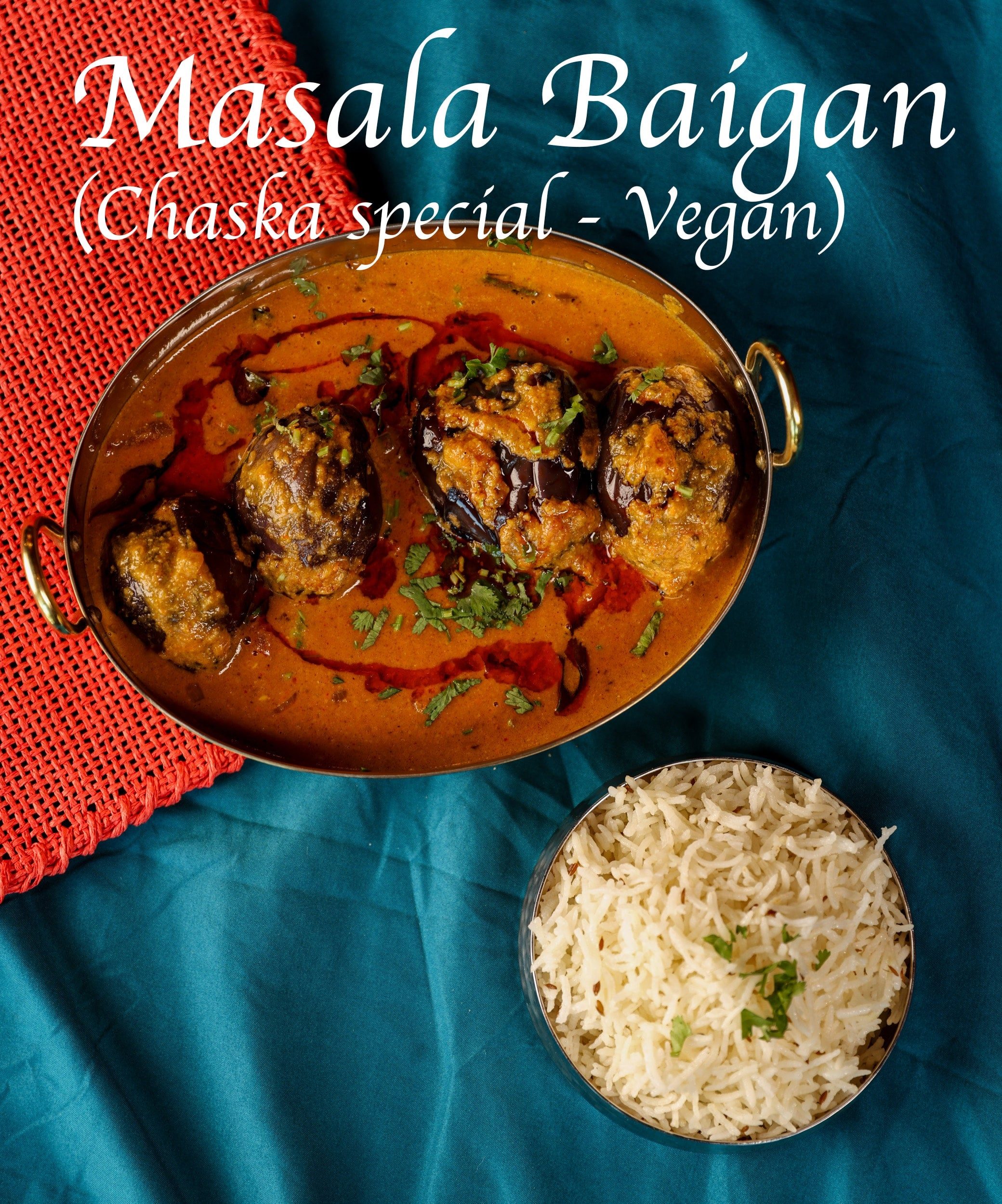 Spicy Eggplant (Chaska Special - Vegan).