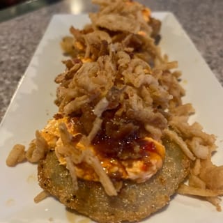 Lunch Fried Green Tomatoes Plate