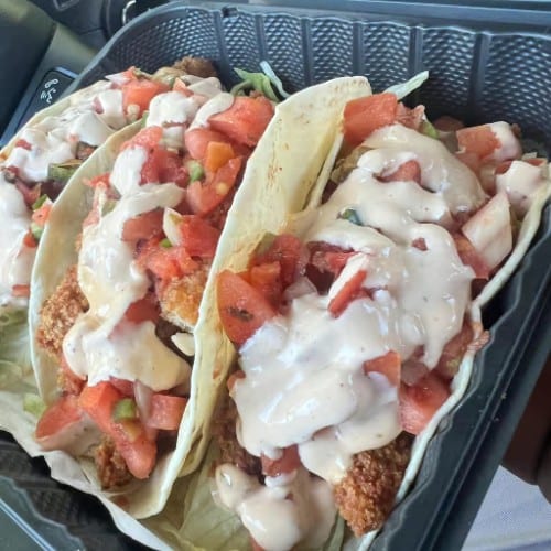 Fish Tacos.