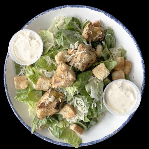 Small Chicken Caesar Salad.
