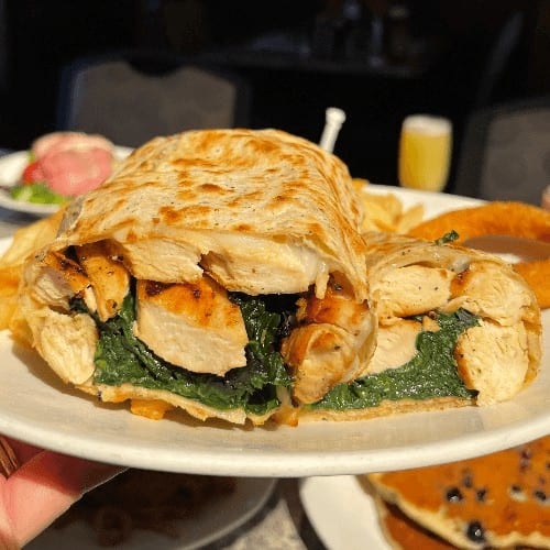 Chicken Mommose Wrap.