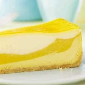 Mango Passion Cheesecake.