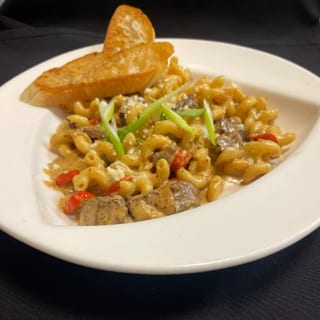 Dinner Blackened Beef Tip Pasta