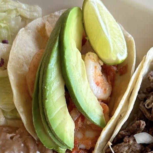 Grilled Shrimp Taco.