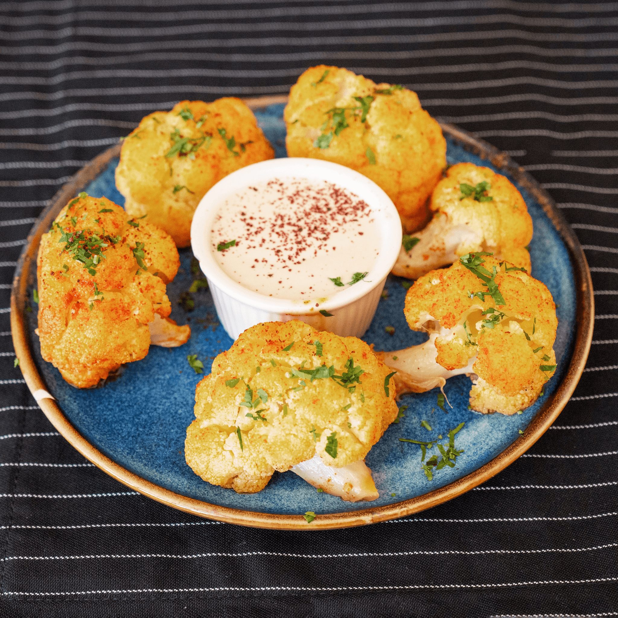 Roasted Cauliflower Appetizer.