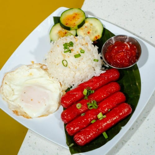 Hotdog Silog.