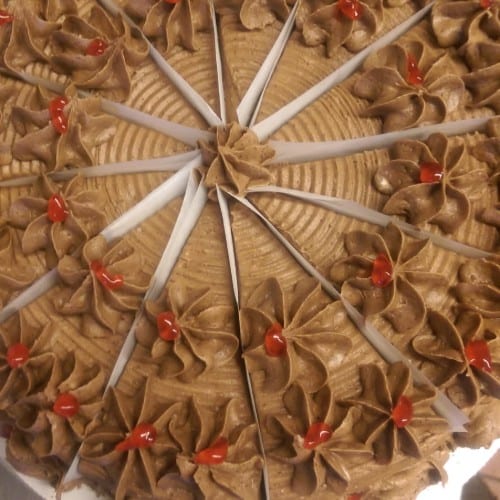 Chocolate Cheesecake.