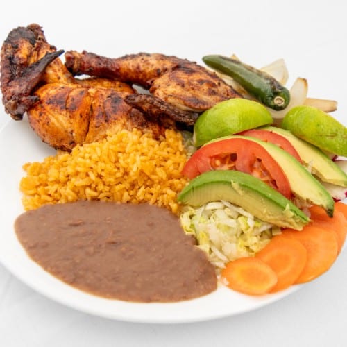 Pollo Asado al carbon / Grilled Chicken.