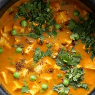 TOFU MATAR MASALA