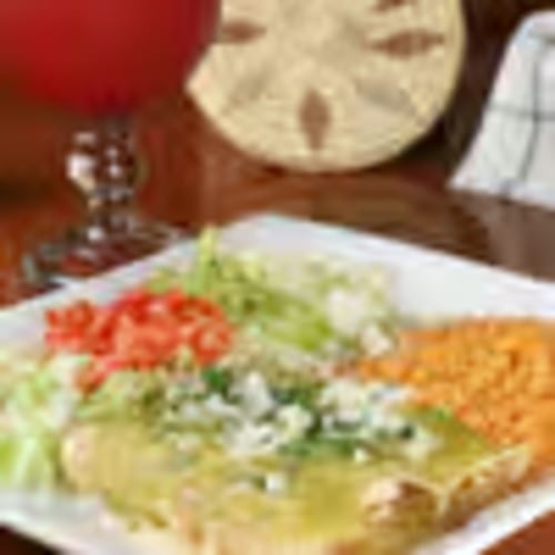 Enchiladas Verdes.
