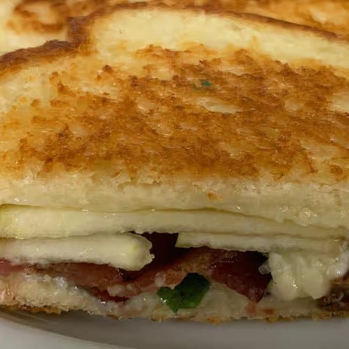Apple Bacon Grilled Cheese.