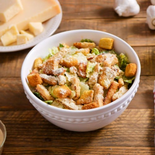 Chicken Caesar Salad.