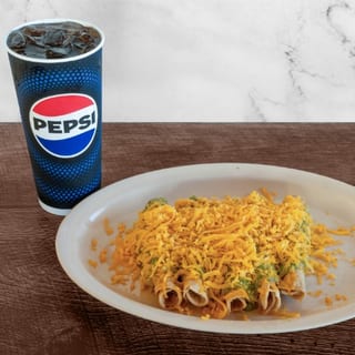 Special Five Rolled Tacos with Soda & Side