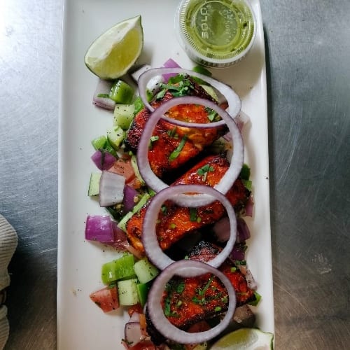 Salmon Tikka.