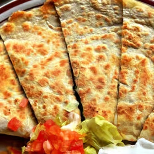 Chicken Quesadilla.