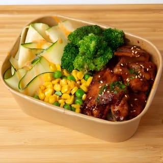 Sweet And Spicy Chicken Rice Bowl