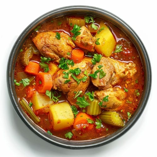 Marinated Chicken (Pollo Guisado).