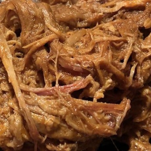 BBQ Pulled Chicken.