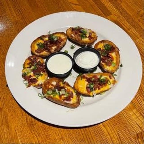 Loaded Potato Skins.