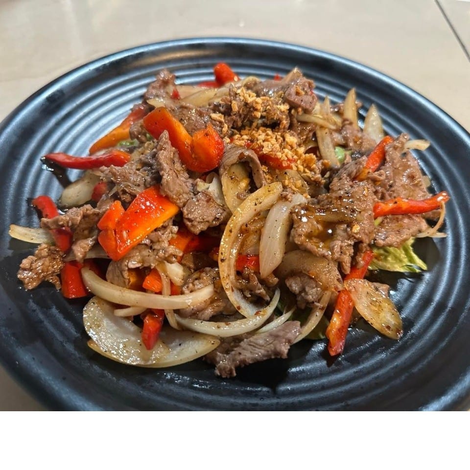 Pepper Steak Style.