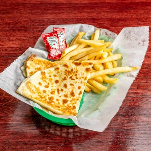 Kids Cheese Quesadilla.