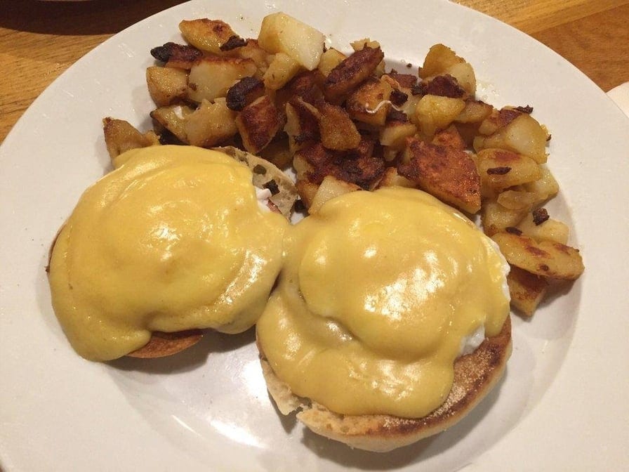 Eggs Benedict.