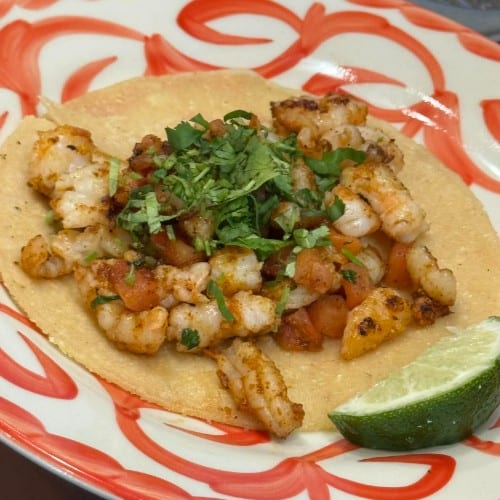 Single Shrimp  Taco.